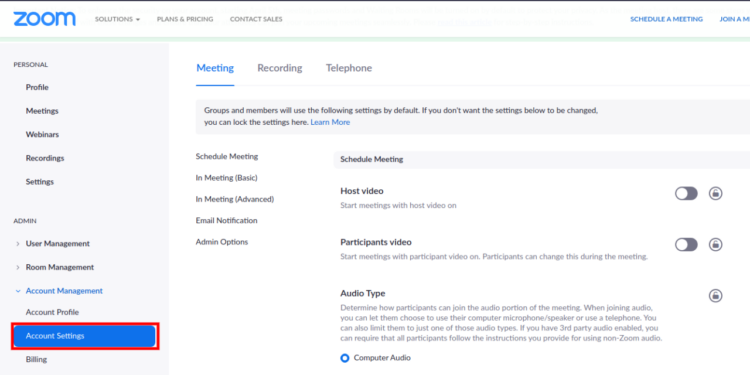 Zoom Integration | Optimiser Docs