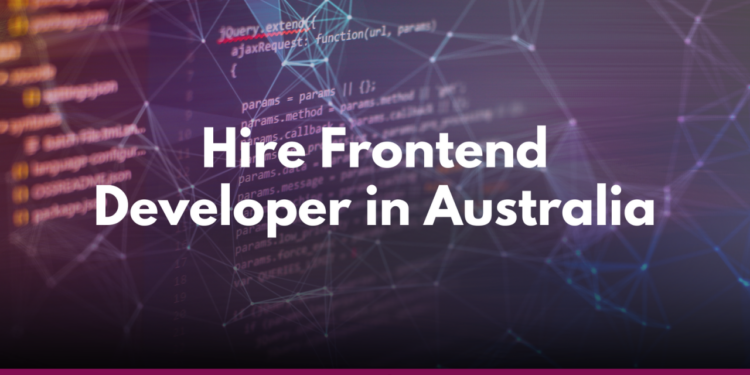 Hire Frontend Developer in Australia