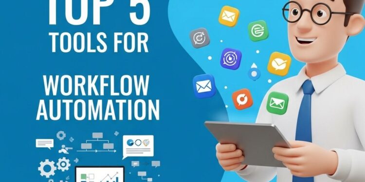 Top 5 Tools for Workflow Automation in 2025 - Graphic Eagle